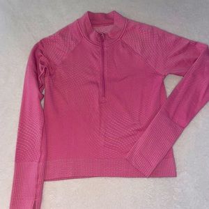 Lululemon Long Sleeve Quarter Zip Shirt
